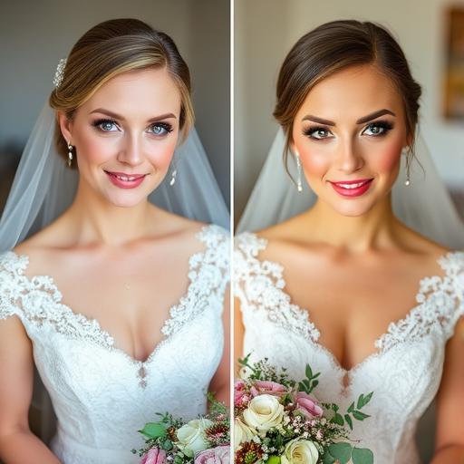 Choose Between Classic and Glam Bridal Makeup Styles
