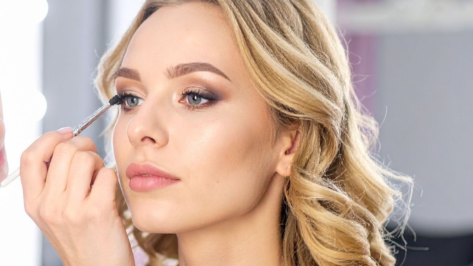 Smoky eye special occasion makeup look in Cape Town by Kay-Lee Muller